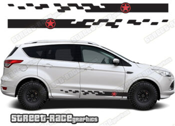 Ford Kuga 055 - racing stripes