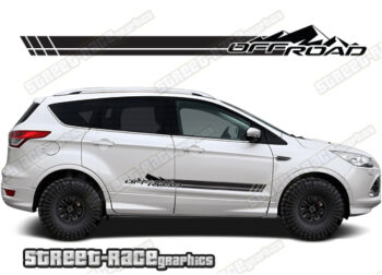 Ford Kuga 064 - off road racing stripes