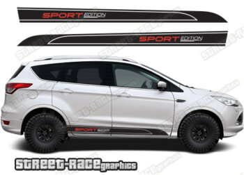 Ford Kuga 067 - off road 4x4 decals