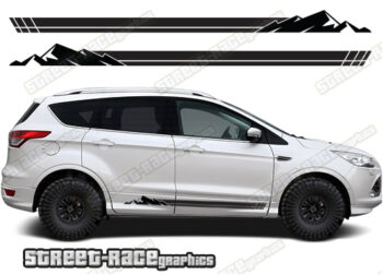 Ford Kuga 069 - 4x4 racing stripes
