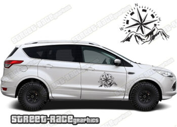 Ford Kuga 070 - Mountain compasses