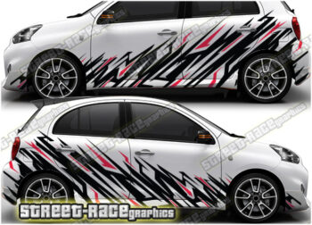 Nissan Micra rally graphics 001