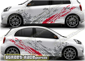 Nissan Micra rally graphics 002