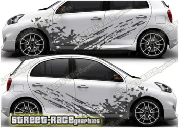 Nissan Micra rally graphics 003