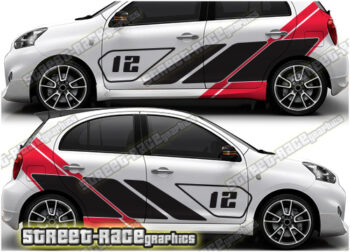 Nissan Micra rally graphics 013