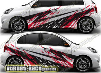 Nissan Micra rally graphics 020