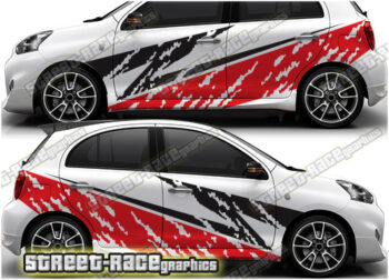 Nissan Micra rally graphics 021