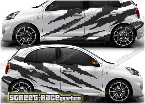 Nissan Micra rally graphics 022