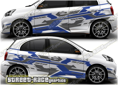 Nissan Micra rally graphics 023
