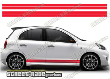 Nissan Micra racing stripes 008