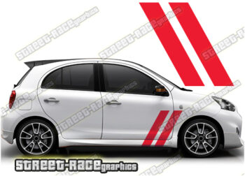 Nissan Micra racing stripes 009