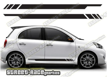 Nissan Micra racing stripes 013