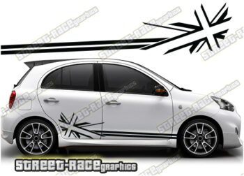 Nissan Micra racing stripes 016