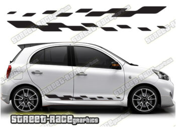 Nissan Micra racing stripes 019