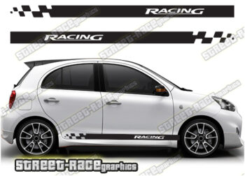 Nissan Micra racing stripes 021