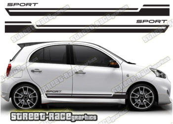 Nissan Micra racing stripes 022