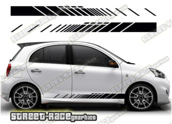 Nissan Micra racing stripes 023
