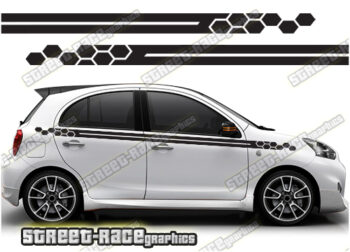 Nissan Micra racing stripes 025