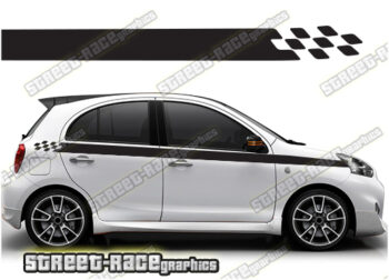 Nissan Micra racing stripes 026