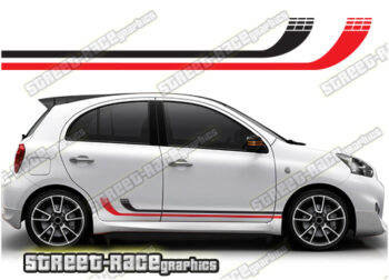 Nissan Micra racing stripes 030