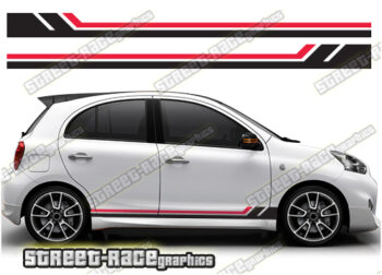 Nissan Micra racing stripes 031