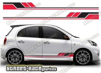 Nissan Micra racing stripes 032