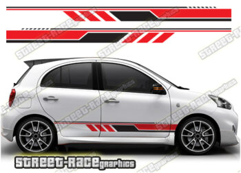 Nissan Micra racing stripes 033