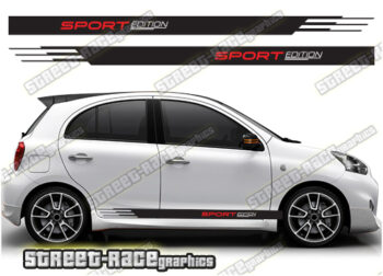 Nissan Micra racing stripes 038