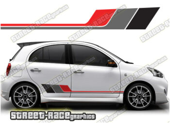 Nissan Micra racing stripes 039