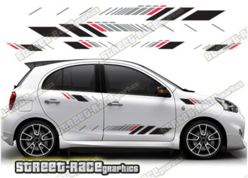 Nissan Micra racing stripes 040