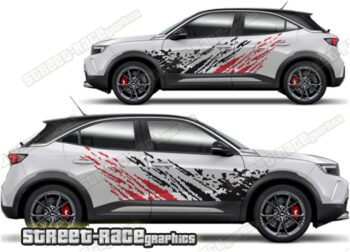 Vauxhall Mokka 001 - mud splatter graphics