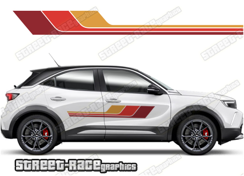 Vauxhall Mokka 044 - Retro stripes