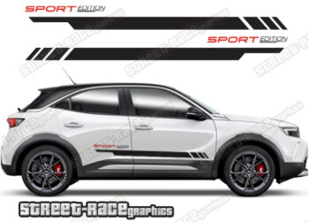 Vauxhall Mokka 057 - racing stripes