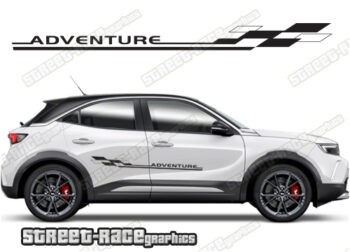 Vauxhall Mokka 058 - Adventure racing stripes