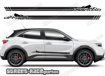 Vauxhall Mokka 064 - off road racing stripes
