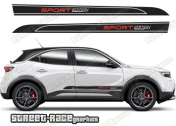 Vauxhall Mokka 067 - off road 4x4 decals