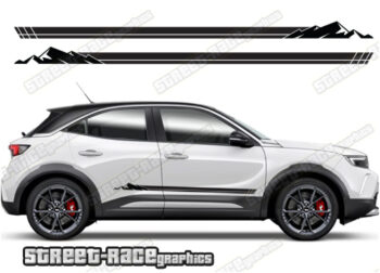 Vauxhall Mokka 069 - 4x4 racing stripes