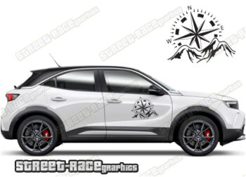 Vauxhall Mokka 070 - Mountain compasses
