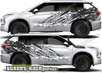 Mitsubishi Outlander 006 - mud splatter