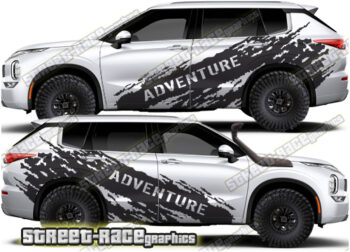 Mitsubishi Outlander 012 - Adventure overland graphics