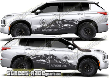 Mitsubishi Outlander 017 - Mountain adventure overland