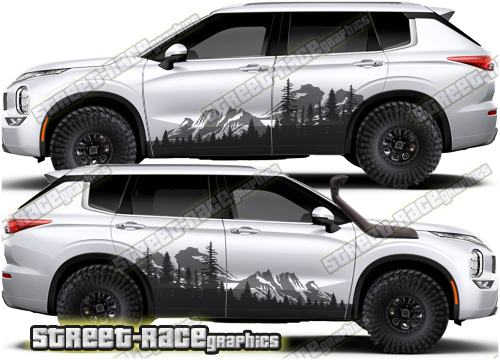 Mitsubishi Outlander 027 - Mountains