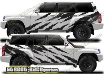 Nissan Patrol 014 - Safari ripped graphics