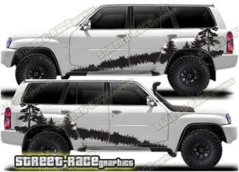 Nissan Patrol 026- Forest adventure graphics