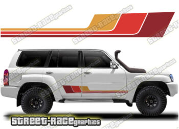 Nissan Patrol 044 - Retro stripes