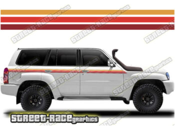 Nissan Patrol 045 - Retro stripes