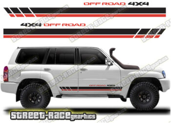 Nissan Patrol 053 - racing stripes