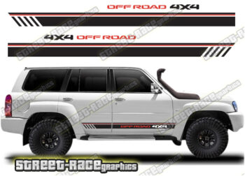 Nissan Patrol 054 - racing stripes