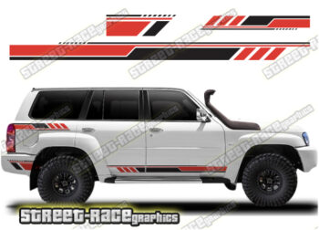 Nissan Patrol 056 - racing stripes
