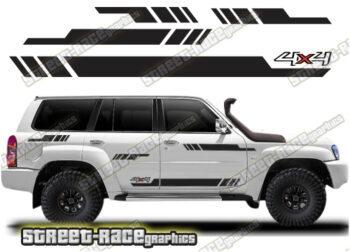 Nissan Patrol 057 - racing stripes